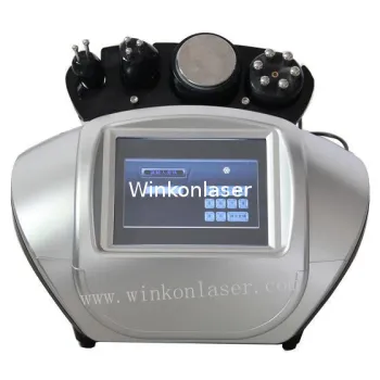 40khz / 1mhz Ultrasonic Cavitation Slimming Machine 6 Polar Rf Handle Fat Reduction