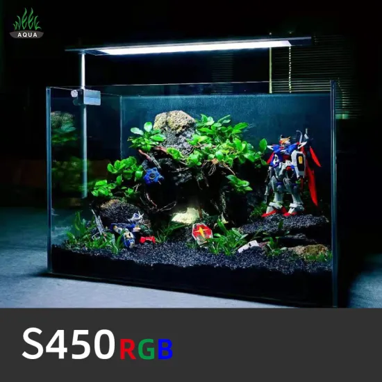 Dimmable LED Full Spectrum Aquarium Lamp 24W RGB for S400 J400