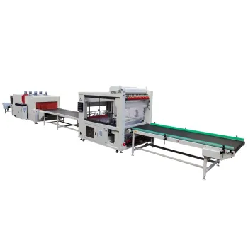 Automatic Doors Heat Shrink Wrapping Machine for Four Side Sealing and Shrink Packaging