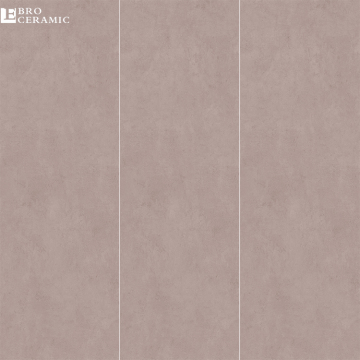 Big Size Urban Pink Micro Cement Ceramic Bathroom Tiles 900x1800mm