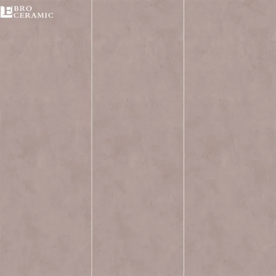 Big Size Urban Pink Micro Cement Ceramic Bathroom Tiles 900x1800mm