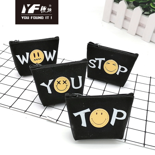 Porta-moedas TPU estilo smile personalizado