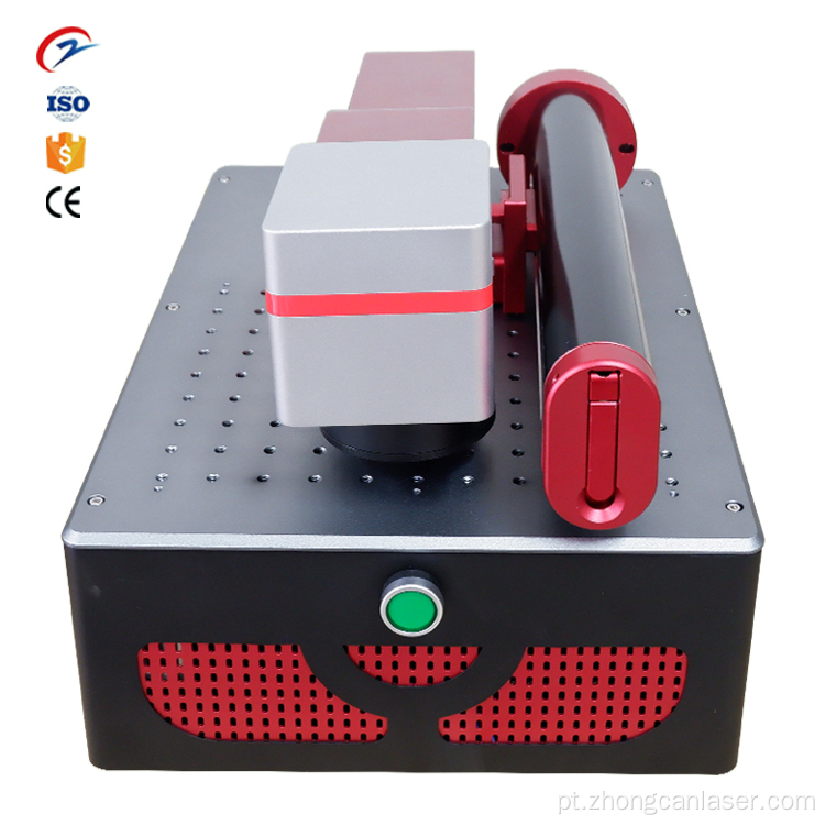 Máquina de marcação a laser de fibra portátil de mesa