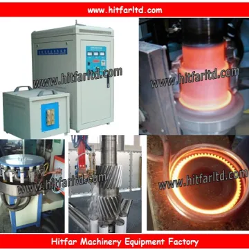 80KW Steel Bar Induction Heating Machine/hardening heat treatment machine
