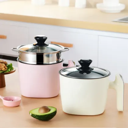 3 Layer Multi Function Rice Cooker & Steamer - 1.8L Electric Hot Pot