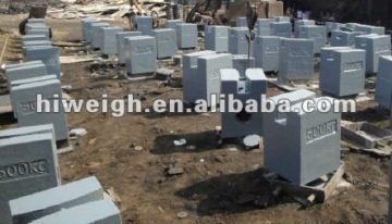 500Kg cast iron weight 500Kg test weight 500Kg calibration weight
