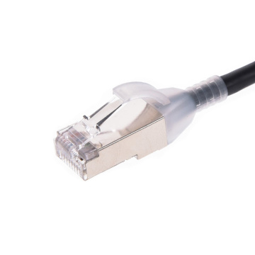 Cat6a Ethernet -Patch -Kabel doppelt abgeschirmt