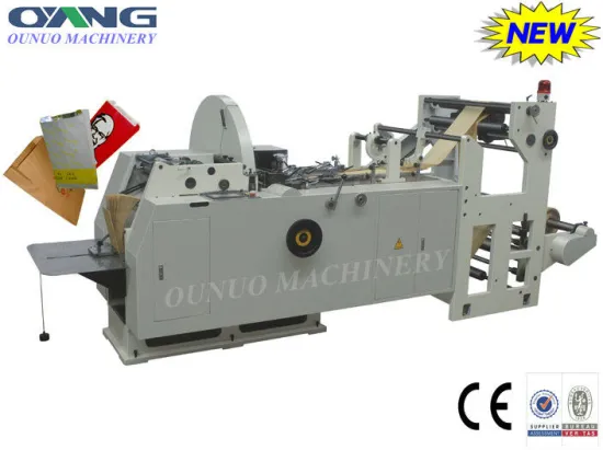 Automatic Paper Bags Making Machine / Equipment Rolling - Folding - Cutting - Forming