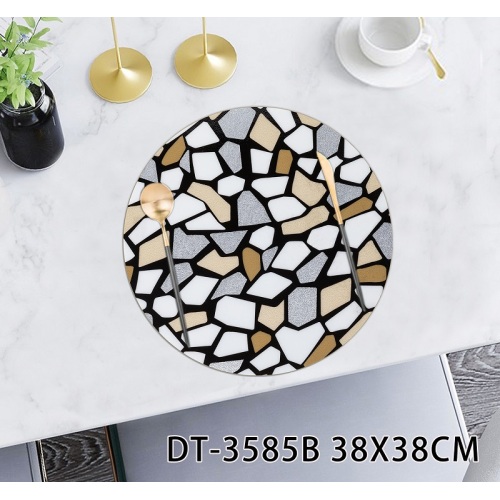 New Design Pattern Trolley Travel Luggage New Style Wedge Shaped Placemats Factory