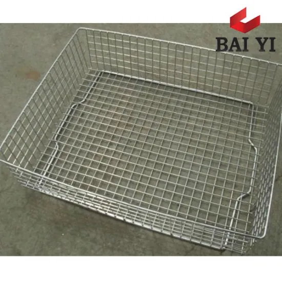 Wire Mesh Deep Processing, Stainless Steel Basket