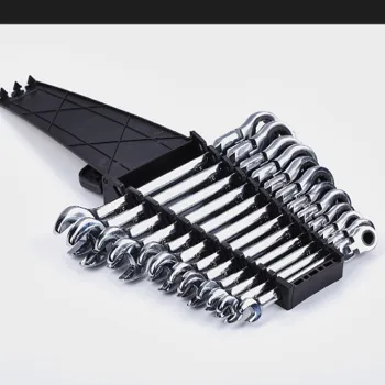 8-22mm Adjustable Head Dual Purpose Socket Wrench Set - Professional Hand Tools