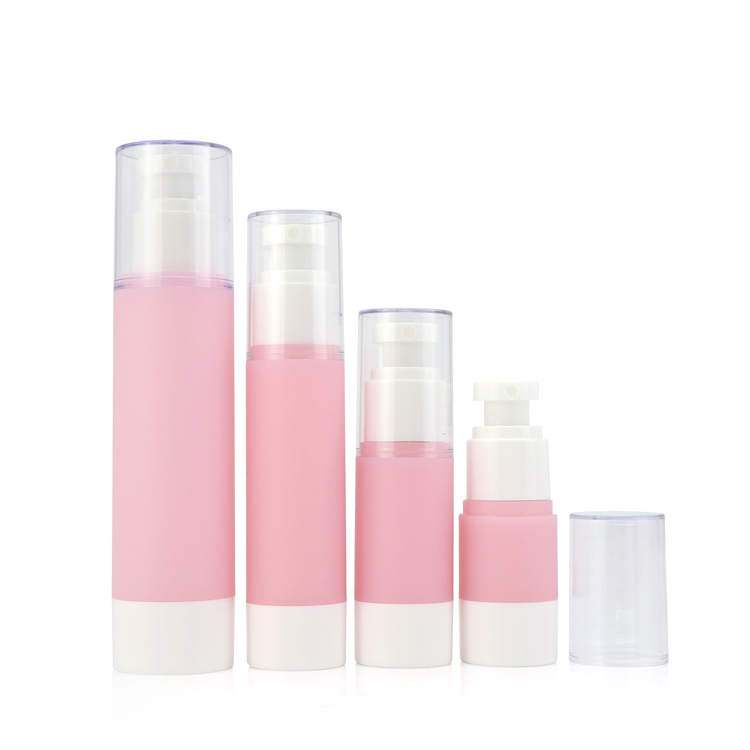Originele fabrikanten 15 ml 30 ml 50 ml 50 ml Witte luchtloze pomp Plastic fles 4 ounce Cosmetische huidverzorging