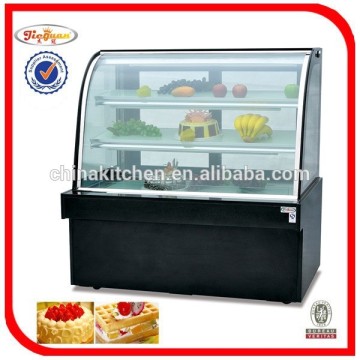 standing electric black marble cake showcase display chiller refrigerator CC-900