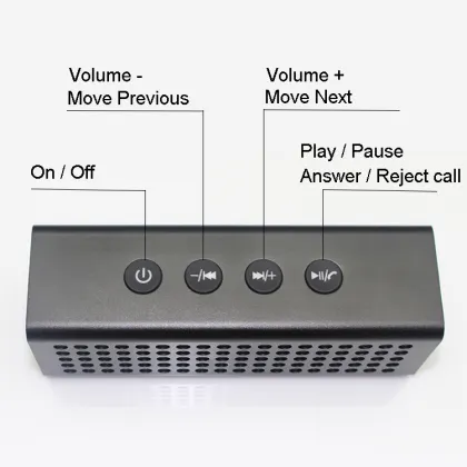 Design OEM 20W wireless power bank bluetooth speaker mini wireless Speaker bluetooth