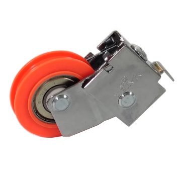 Aluminum Sliding Windows Doors Roller Pulley Wheel with 6201ZZ Bearing 1.2mm Chrome Housing - Bangladesh Thailand