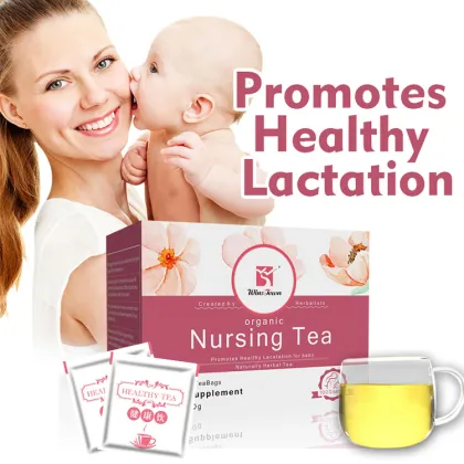 Organic Nursing Tea for Breastfeeding: Enhances Breast Milk Lactation