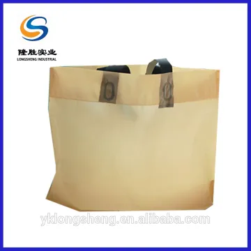 superior flexiloop HDPE/LDPE shopping plastic bags