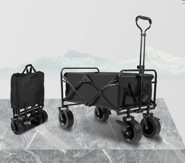 High Quality Portable Folding Steel Mesh Wagon