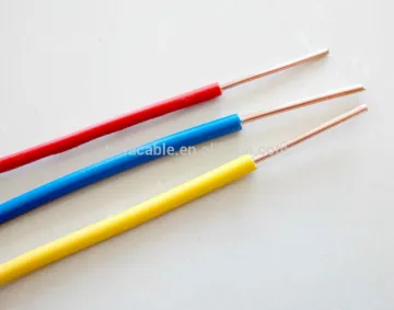 1.5mm2 2.5mm2 4mm2 6mm2 10mm2 copper core PVC sheathed Copper Wire