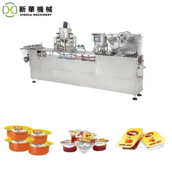 Top Brand Ukraine Honey and Chocolate Blister Packing Machine
