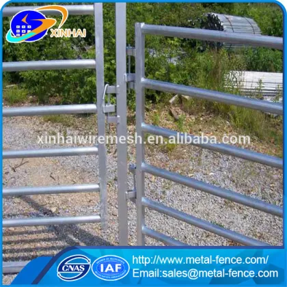 Manufacturer direct production ISO9001certificate galvanized prairie fence