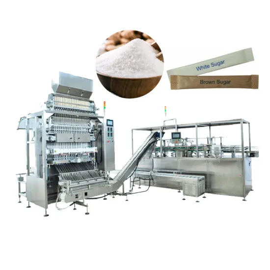 Multilane Granule Sugar Back Seal Stick Packing Machine