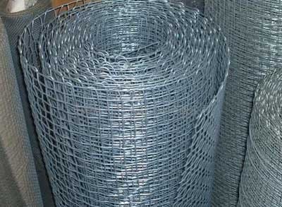 Crimped wire mesh