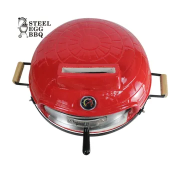 SEB KAMADO portable clay red design outdoor wood fired brick pizza oven for sale