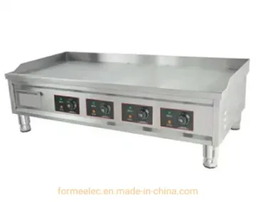 Western Kitchen Equipment 3 Control Electric Griddle Heavy Duty Electric Griddle