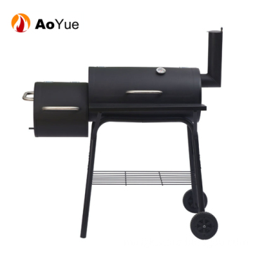 Outdoor Large Multifunction Trolley Smoker Charcoal BBQ Gril