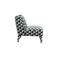 Nordic Living Room Elegant Slipper Chair Upholstered Accent Chair