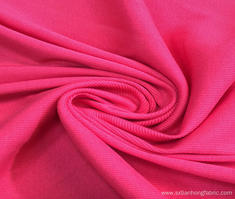 100% Cotton Rib Fabric 26s