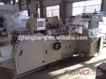 V shape /kfc/ bottom shaped paper bag making machine