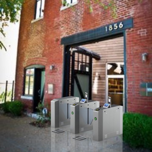 Electrostatic Access Control Turnstile Gate System