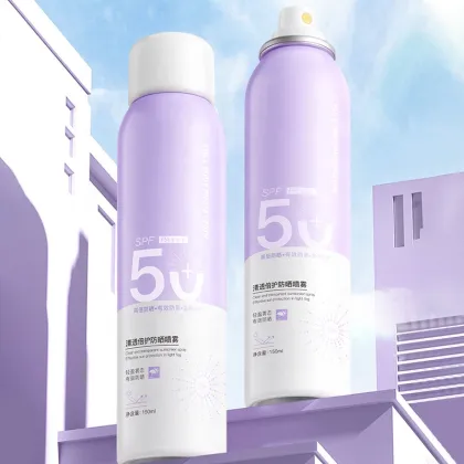 Wholesale OEM Sport SPF 50 Sunscreen Spray 150ml