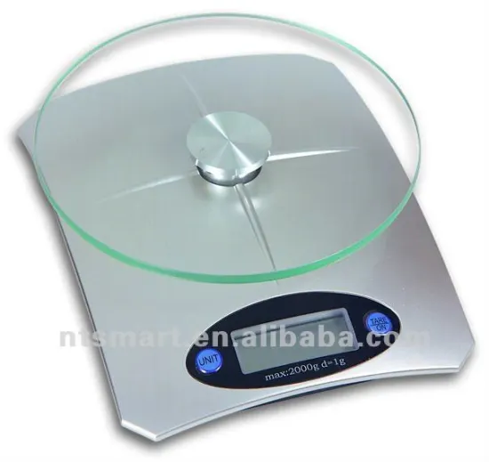 Digital kitchen nutrition scale