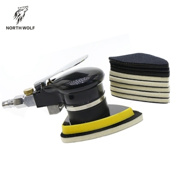 Leather Seat Pneumatic Windshield Cleaning Tool - Car Wash Kit with Glass Polish