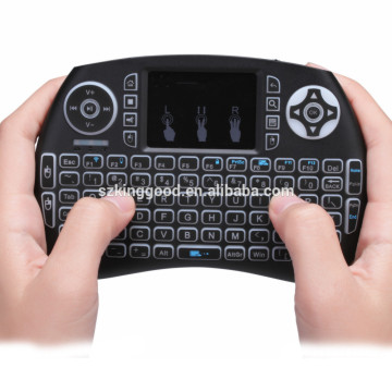 2.4 GHz Mini Kablosuz El Uzaktan Klavye Google Android TV Box için Touchpad ile, PS3, PC, PAD Çok-medya El Uzaktan