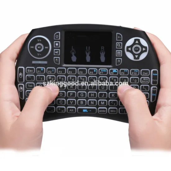 2.4GHz Mini Wireless Handheld Remote Keyboard with Touchpad for Google Android TV Box,PS3,PC,PAD Multi-media Handheld Remote