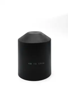 Heat shrinkable cap for military equipment