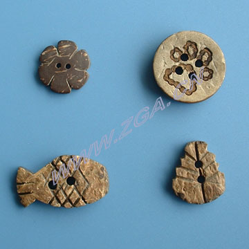 Natural Coconut Button for Your Quality Choice