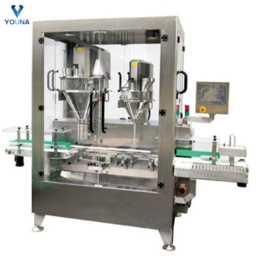 Auger Dosing Milk Powder Filling Machine for 1kg Spices Powder with Capping and Labeling