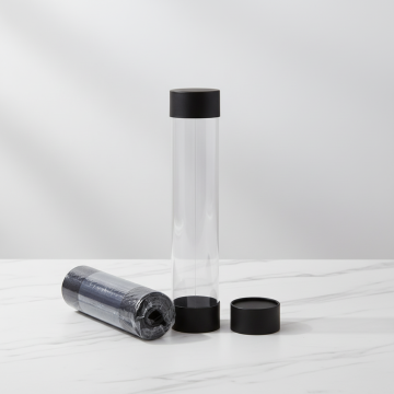 Individuelle 360-Grad-Geschenkbox aus transparentem Fensterpapier
