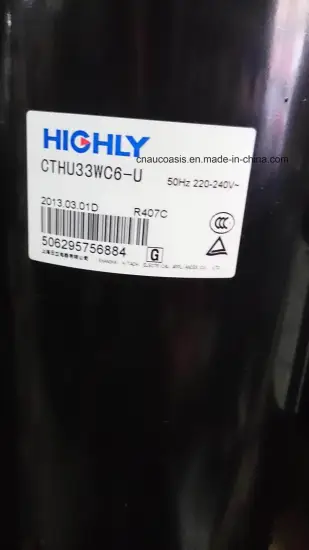 Hitachi Highly Rotary Compressor Cg633G CSL211CV Chy33m-U Chw33t Cthu33W
