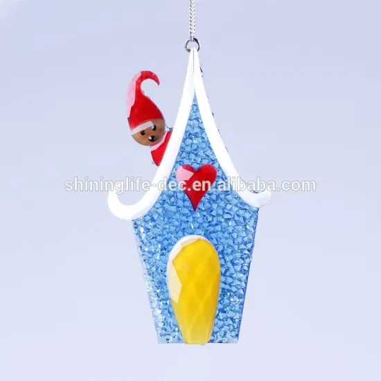 new style Clown on the house Christmas decoration