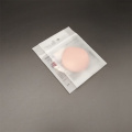 CPE frosted zipper bag for makeup