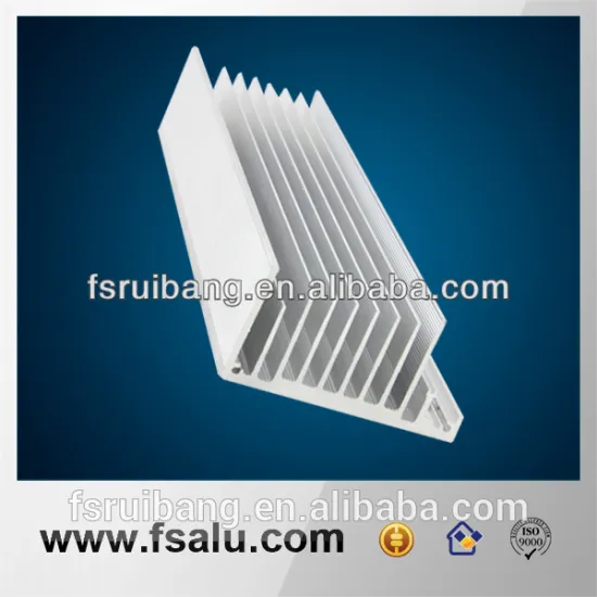 extruded aluminum heat sink and silver anodizing