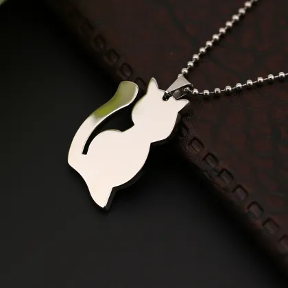 Animal pendant cat jewelry charm
