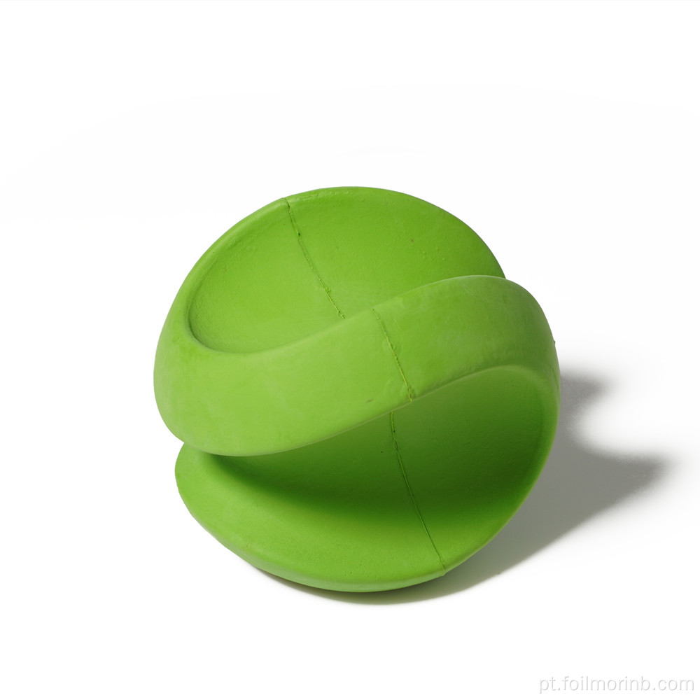 Brinquedos de borracha natural Bouncy Ball para cães não tóxicos e duráveis