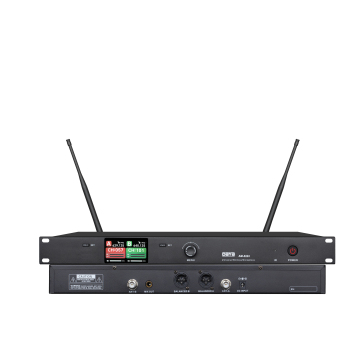 RA-26 Professional Karaoke UHF Wireless Microphone System with Flight Case - 8 Unit Wireless Microphone 4 Channel 110db
